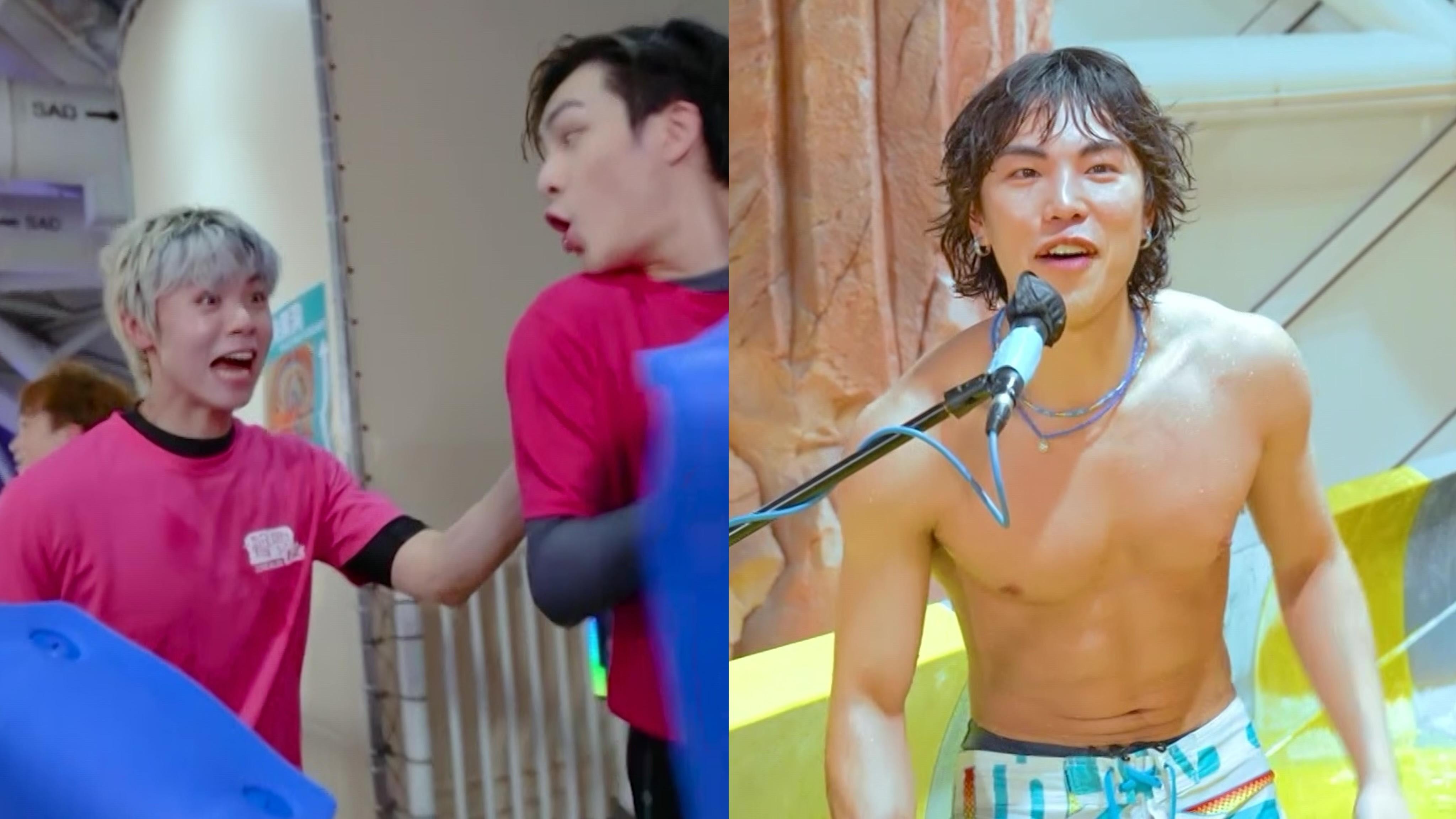 聲夢1+2｜冼靖峰被踢爆是「膽小老鼠屎」 侯雋熙半裸曬巨胸出戰