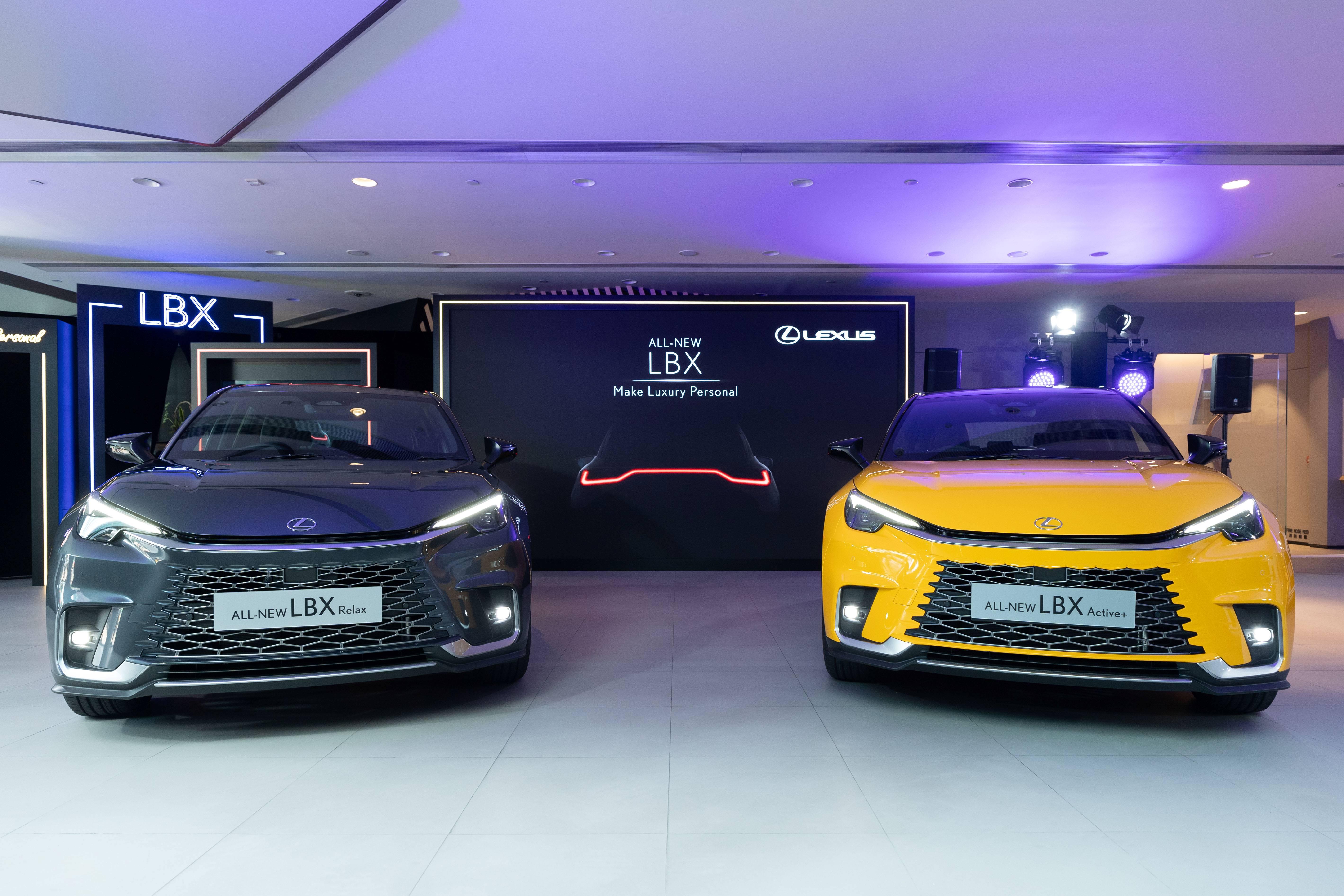 Lexus LBX全新34萬混能SUV　凌志最細車型滿載動感