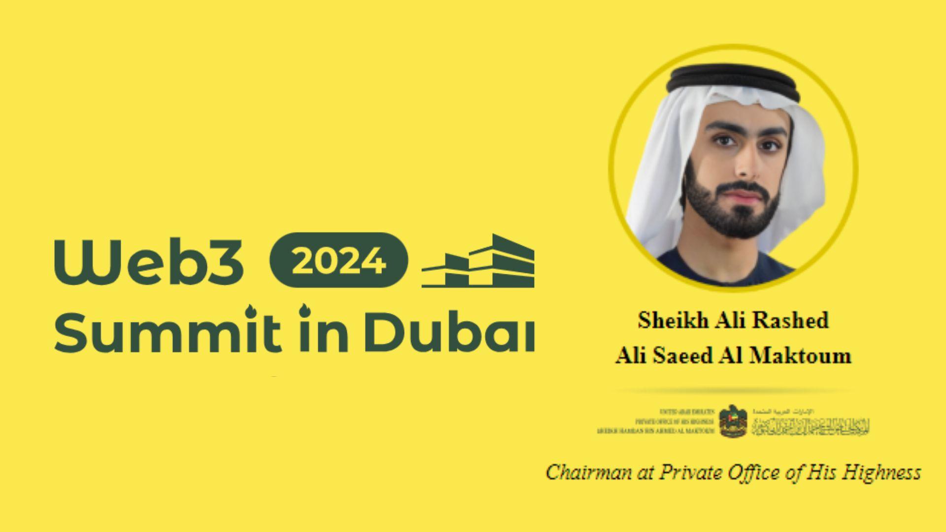 杜拜王子將以嘉賓身份出席「Web3 Summit Dubai」(Web3 Summit Dubai)