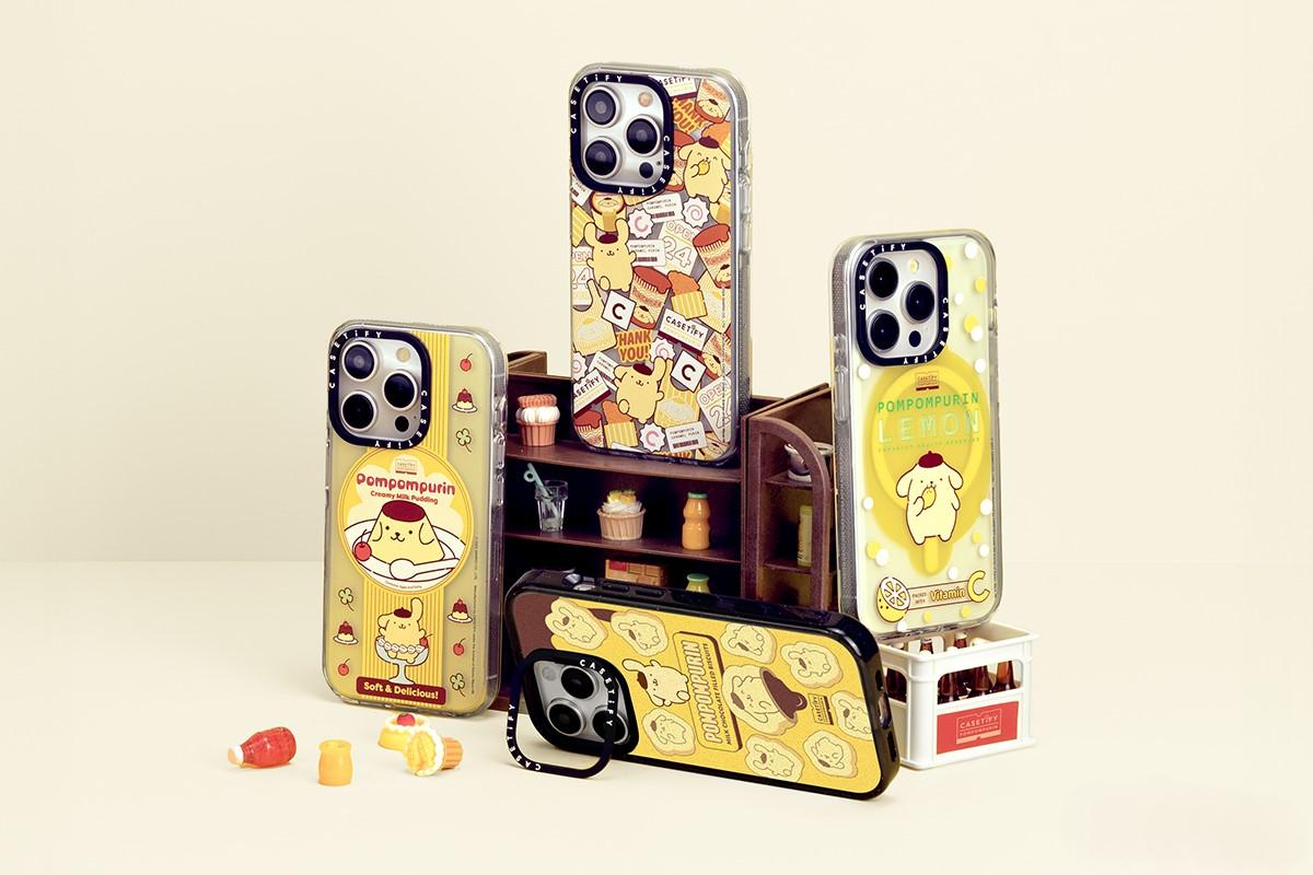 CASETiFY聯乘Sanrio便利店零食系列　布甸狗化身布甸超可愛