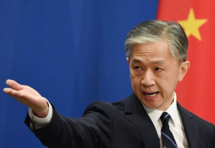 外交部發言人汪文斌(資料圖片)