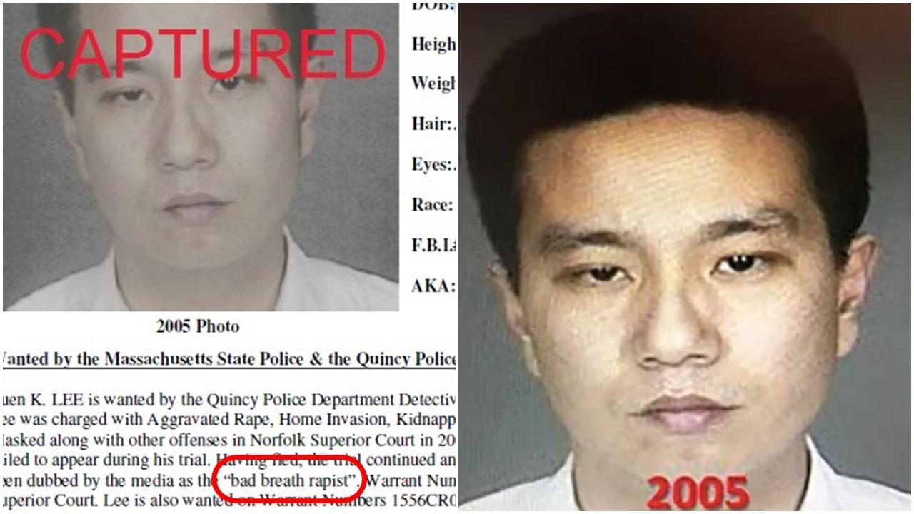 美國強姦犯潛逃17年，因「強烈口臭」被認出。
