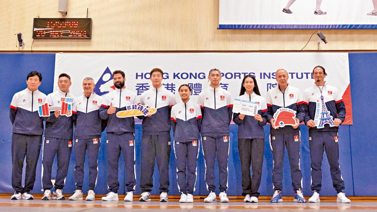 港劍擊隊4人出戰巴黎奧運 張家朗︰享受比賽