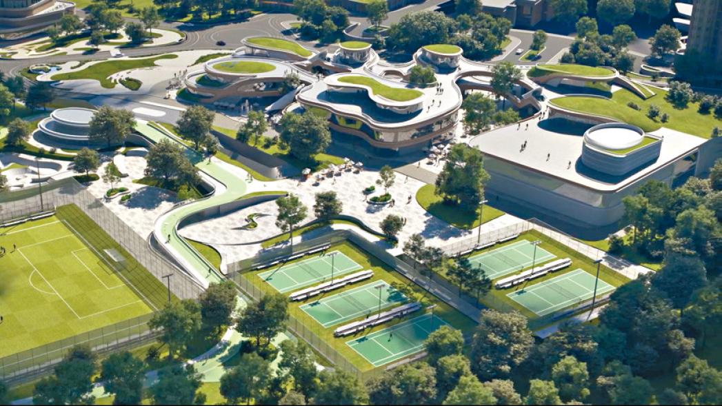 新地西沙SPORTS PARK 提供十多種運動的專業場地