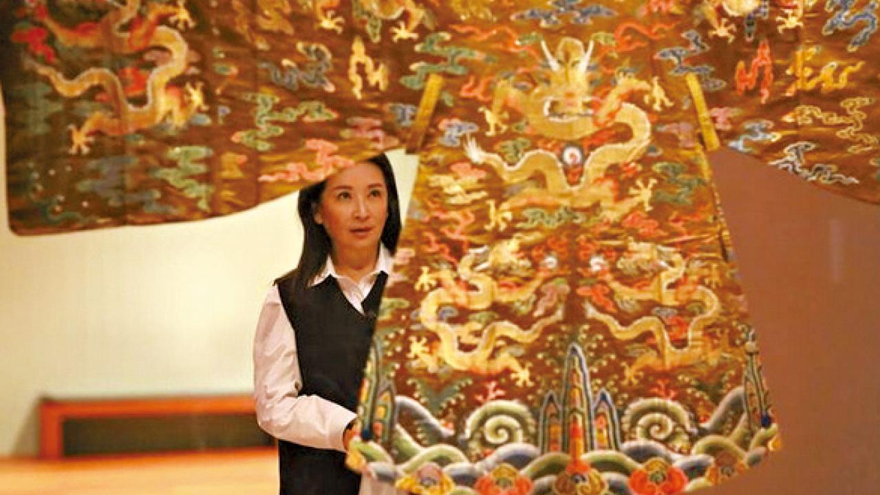 龔慈恩母女到訪香港故宮文化博物館