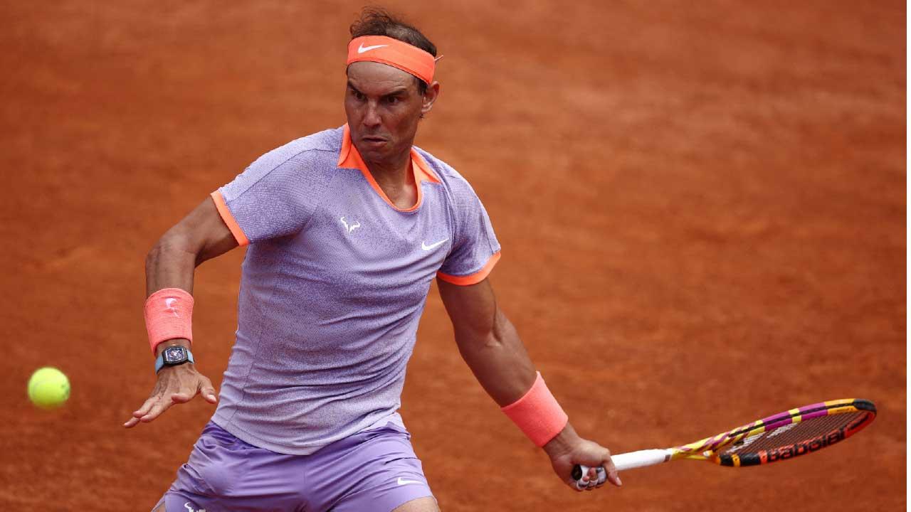 法網｜泥地王拿度首圈即鬥施維列夫