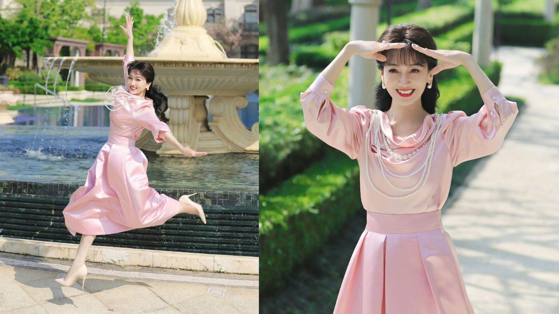 趙雅芝趙雅芝上月誤傳死訊 69歲變身pink lady凌空跳起證狀態大勇