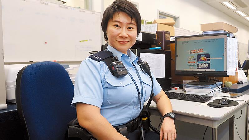 王碩兩度投考警察終成功。