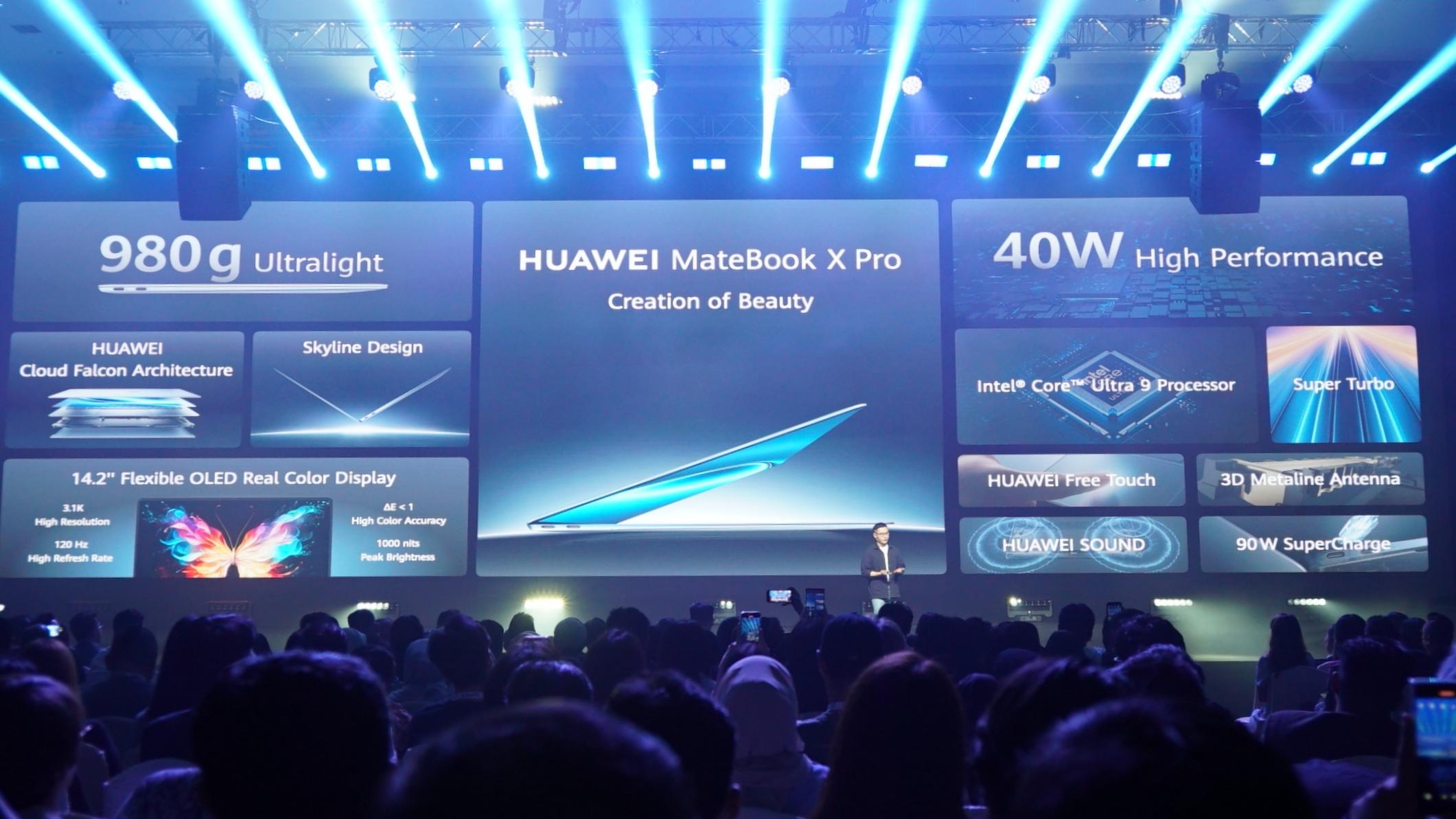 華為新產品發布會直擊　智能手錶HUAWEI WATCH FIT 3、超輕筆電MateBook X Pro及紙感平板MatePad 11.5 S