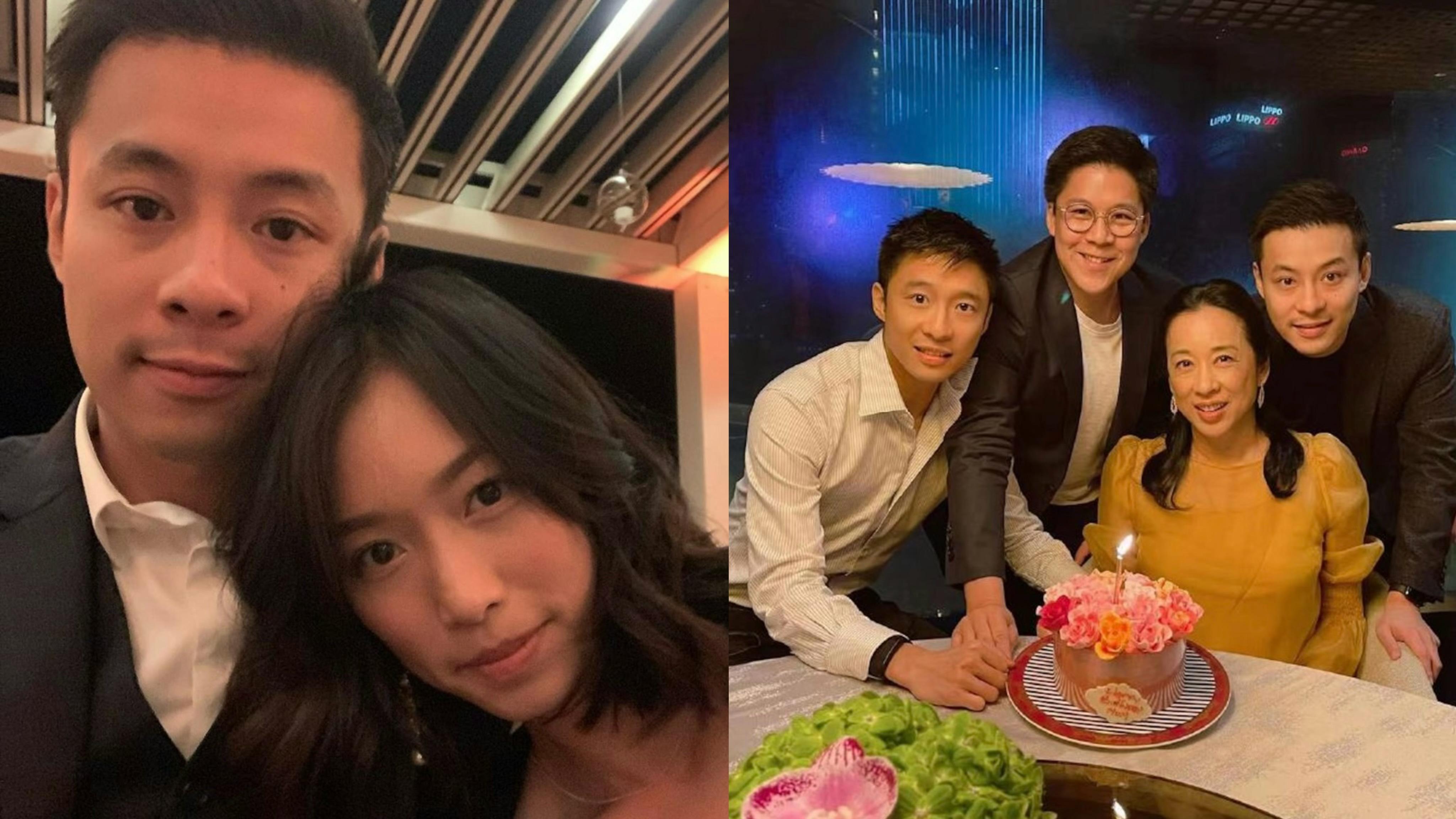 朱玲玲孻仔霍啟仁向拍拖5年泰國女友求婚成功