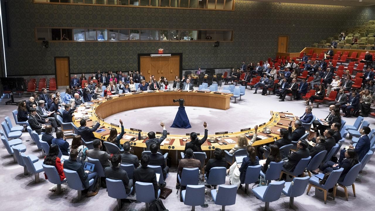 安理會通過呼籲加沙停火決議，哈馬斯表示歡迎。(AP)