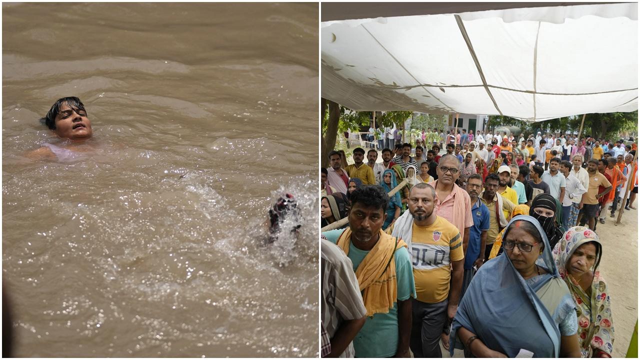 印度大選北方拜高見46.9度高溫，33名工作人員中暑亡。(AP)