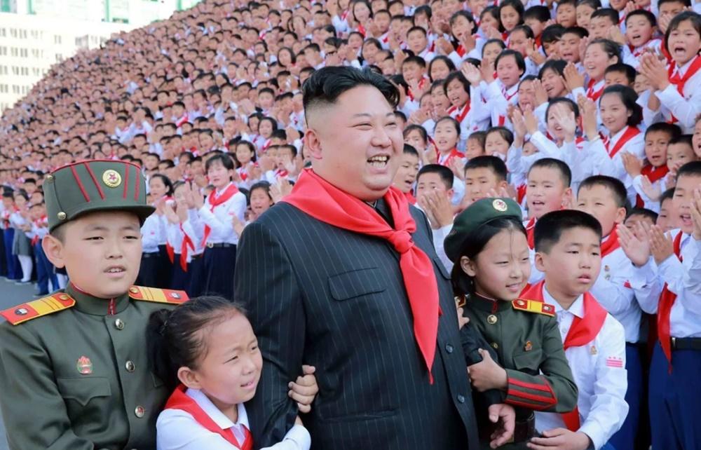 金正恩繼續去南韓化，限制人民為子女取名。(資料圖片)