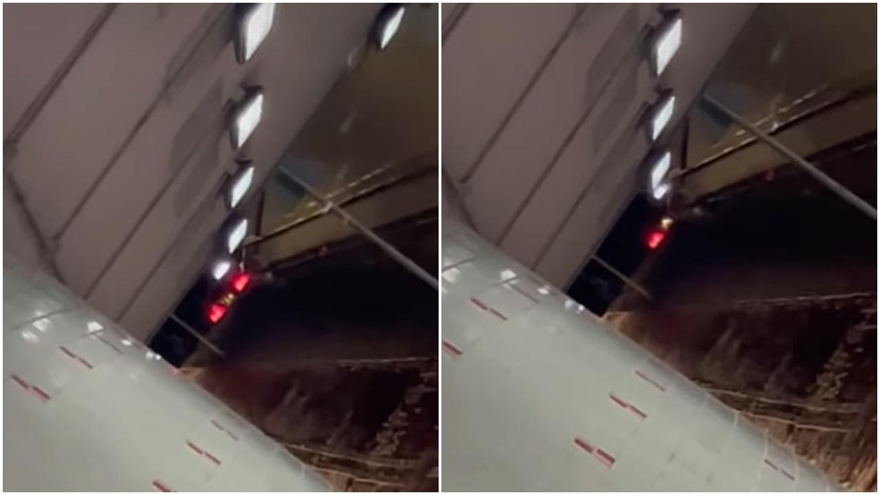 的士司機疑揸入行人隧道