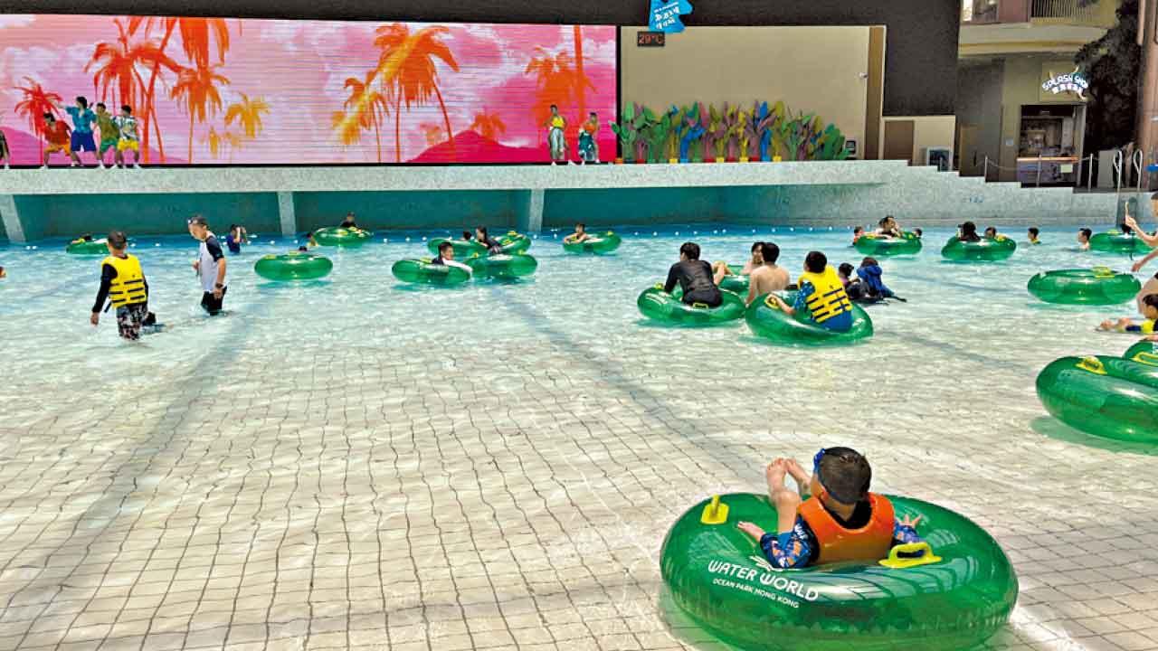 推暑假狂熱Party Time 海洋公園水上樂園大玩奧運熱