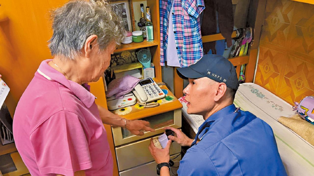 推防火安全探訪計劃 消防︰消除火警隱患