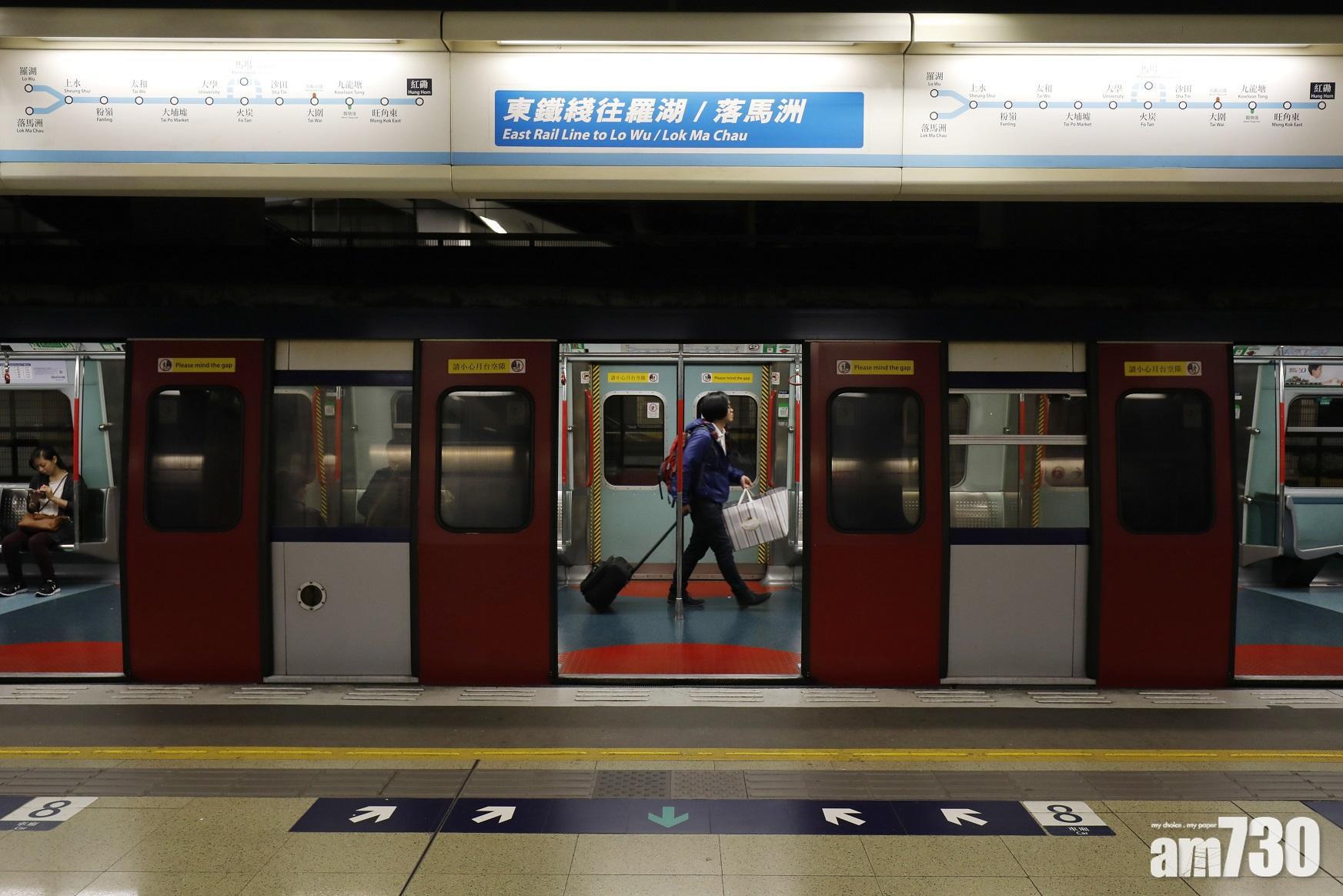 羅湖站女子疑失平衡墮軌 受傷送院