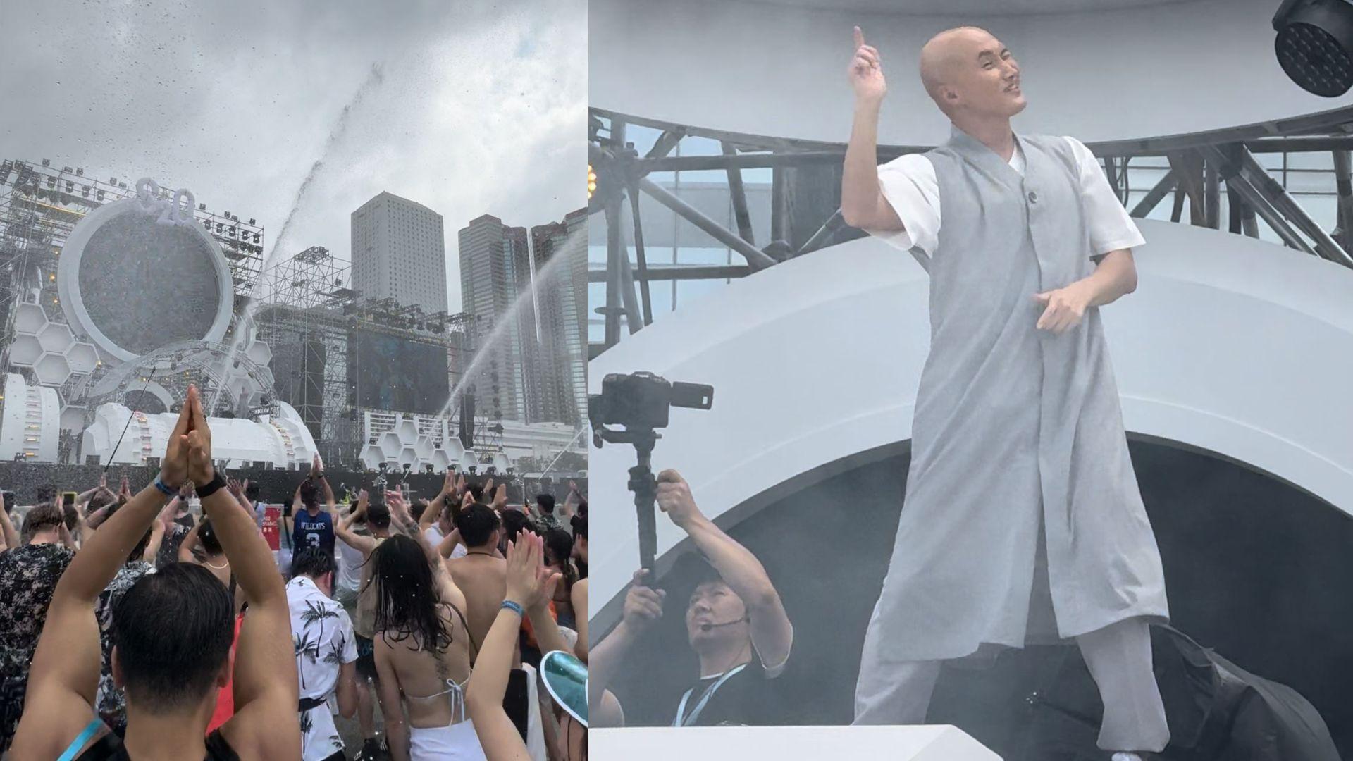 S2O亞洲潑水音樂節開鑼 電音和尚「日進大師」DJ NewJeansNim打頭陣炒熱氣氛