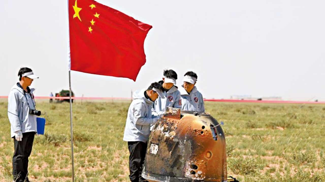 完成人類創舉 嫦娥六號平安回來 習近平︰任務圓滿成功 