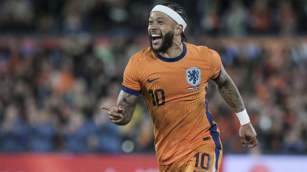 迪比交出助攻帶領荷蘭熱身賽大破冰島。(美聯社)