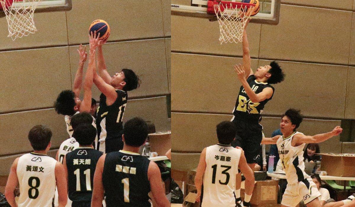 中大三人籃球賽｜喇沙初賽日B組第一 中大隊員指熱身有助投入比賽