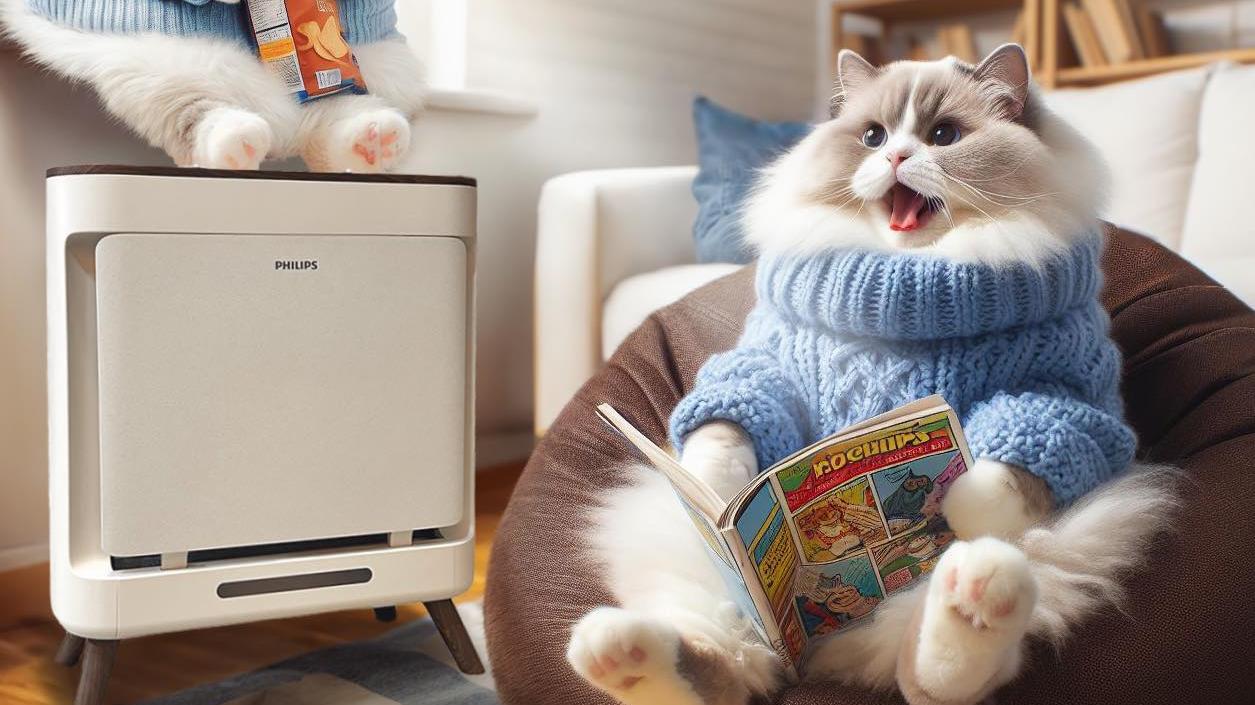 毛孩必備丨Philips寵物淨味抗敏除甲醛空氣清新機 「浮毛、異味、過敏原」三大困擾一網打盡