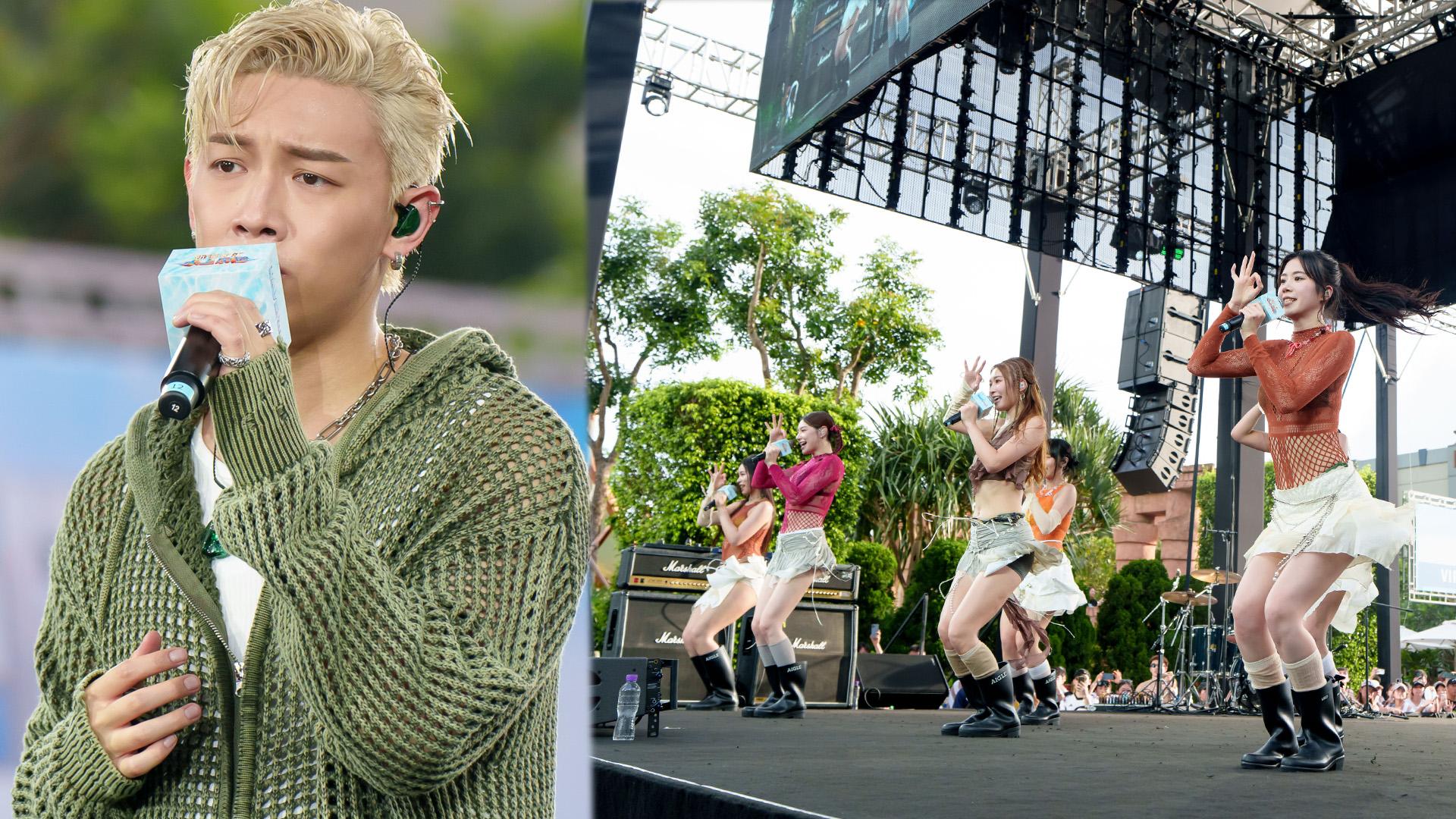 MC張天賦無懼酷熱天氣唱戶外騷 Lolly Talk七缺一依然high爆 