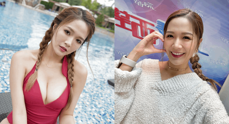 東張西望女神梁敏巧曬泳衣福利照　網民：呢張正到犯晒規