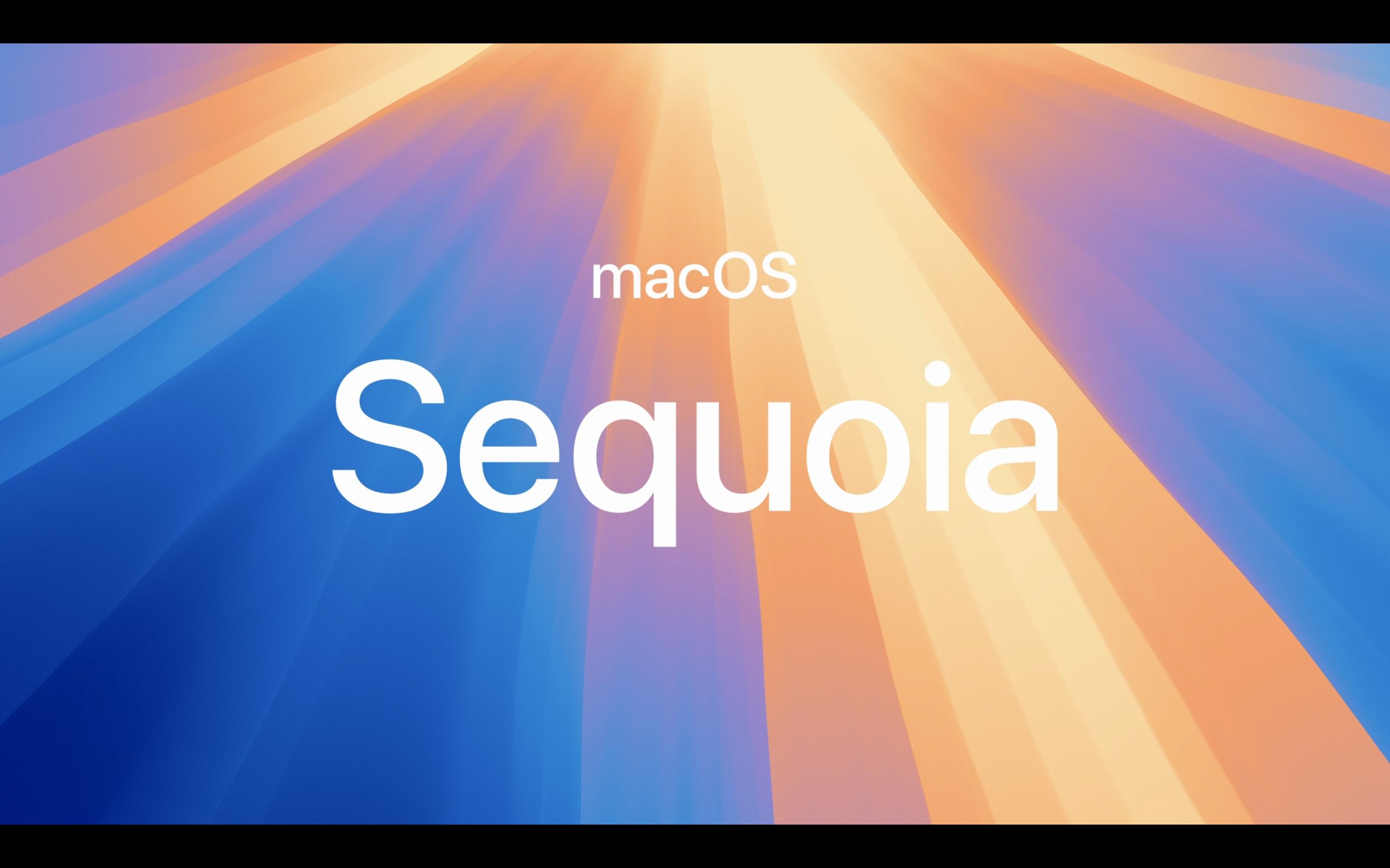 WWDC24｜macOS命名為Sequoia　iPhone鏡像輸出、全新密碼app及遊戲大作
