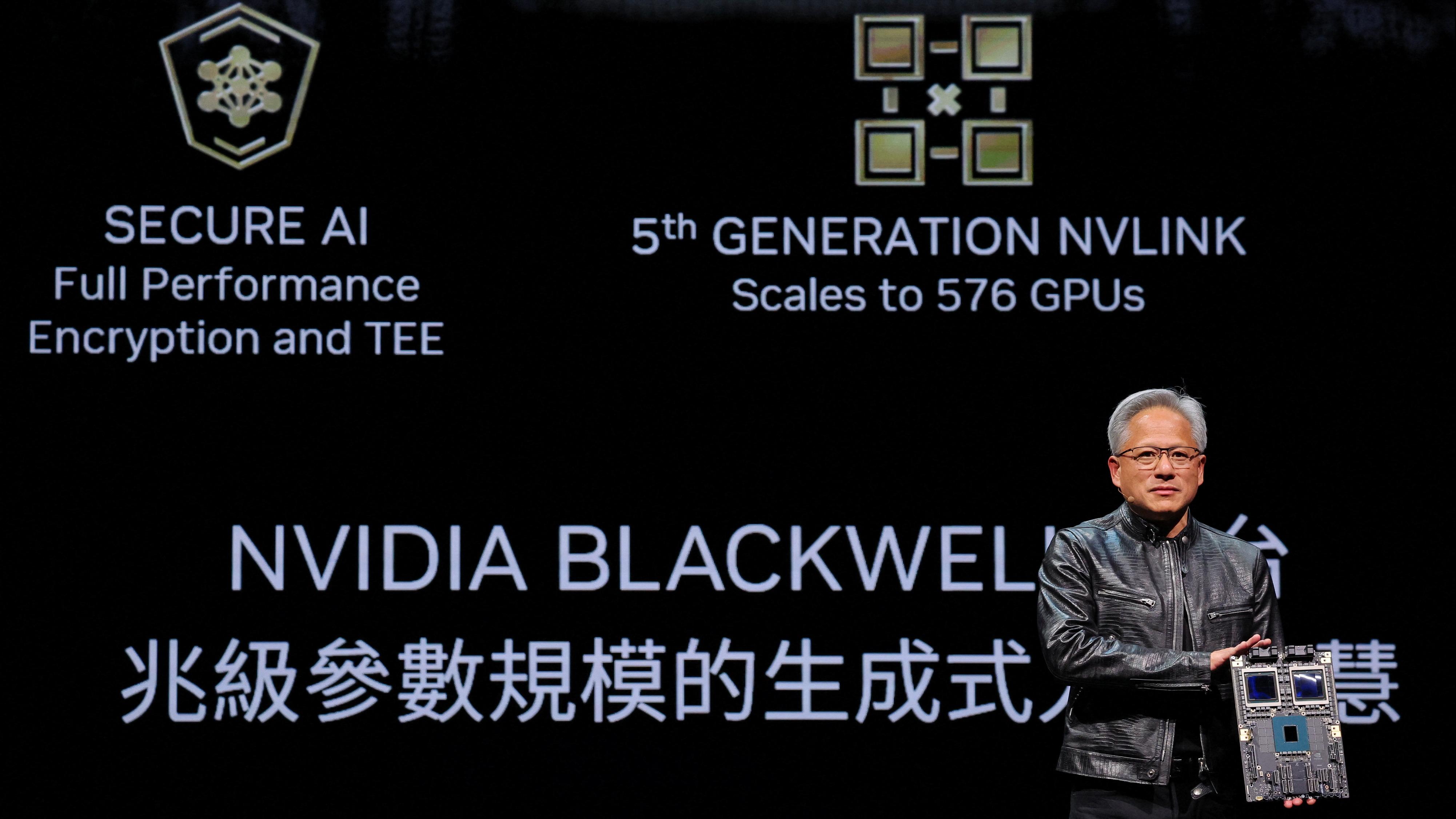 COMPUTEX 2024｜NVIDIA黃仁勳發布下代半導體、軟件和系統　推動AI工業發展
