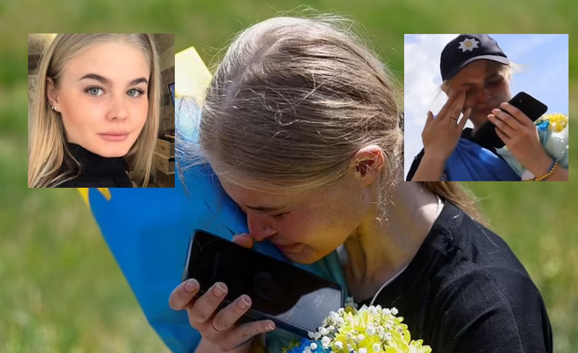 烏克蘭美女警員遭俄擄走兩年獲釋 泣不成聲 期間停經脫髮患腎病