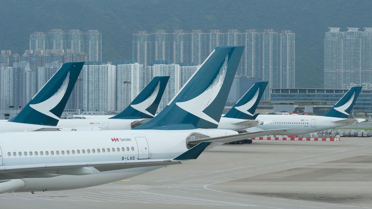 賀以禮表示，國泰航空明年會增加10個航點，下半年亦將開沙特利雅得航線。(資料圖片／羅庸軒攝)