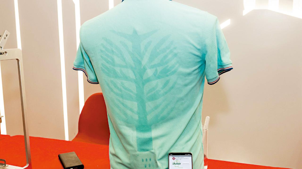 研發主動排汗智能運動服 理大團隊︰吸滿汗黏膩感降50%
