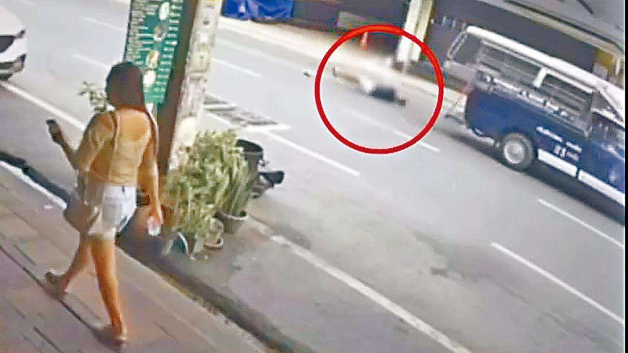 芭堤雅還神後 擬會合妻女 港警跌出雙排車不治 家屬盼遺體運回港