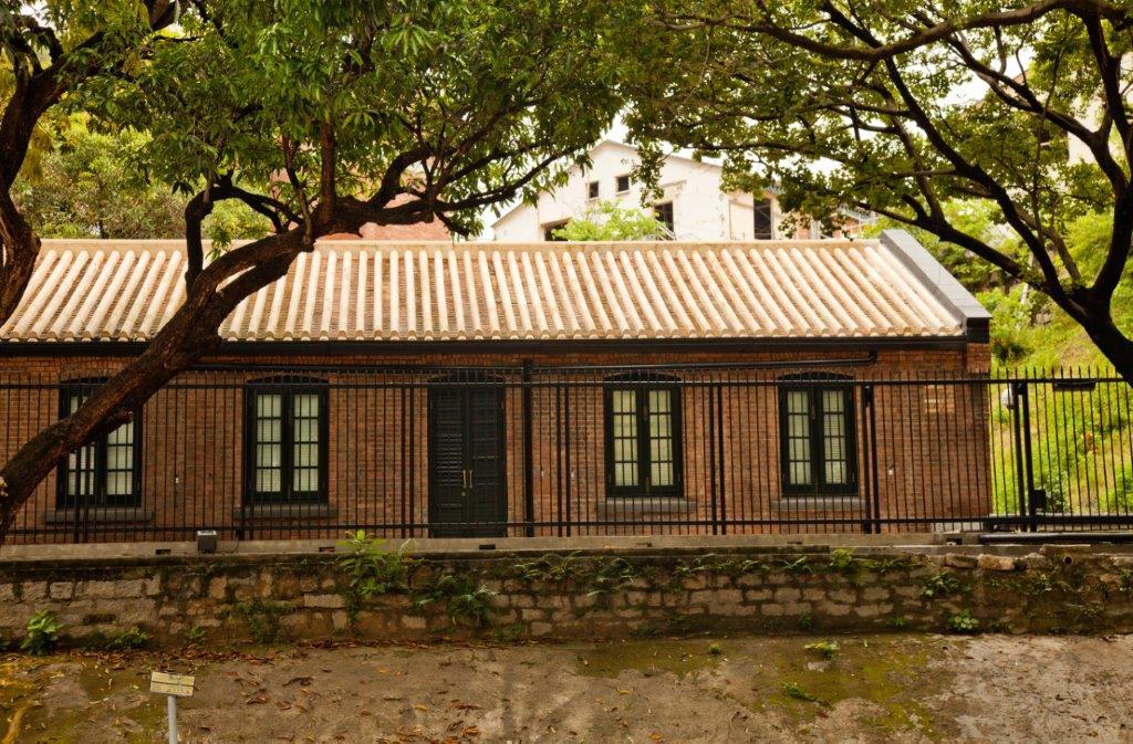 活化前的饒宗頤文化館一隅。