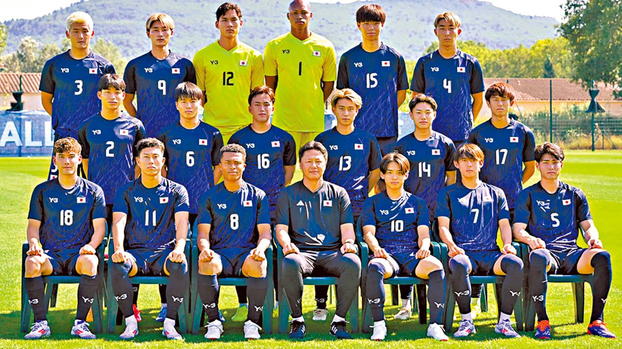 巴黎奧運｜日本男奧足 膽大棄選超齡兵