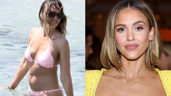 昔日女神 謝茜嘉艾芭「小腩」希臘度假