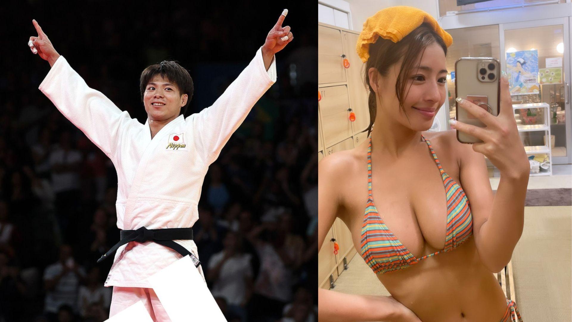 巴黎奧運｜阿部一二三好事近 G Cup女友橋本梨菜被封「勝利女神」