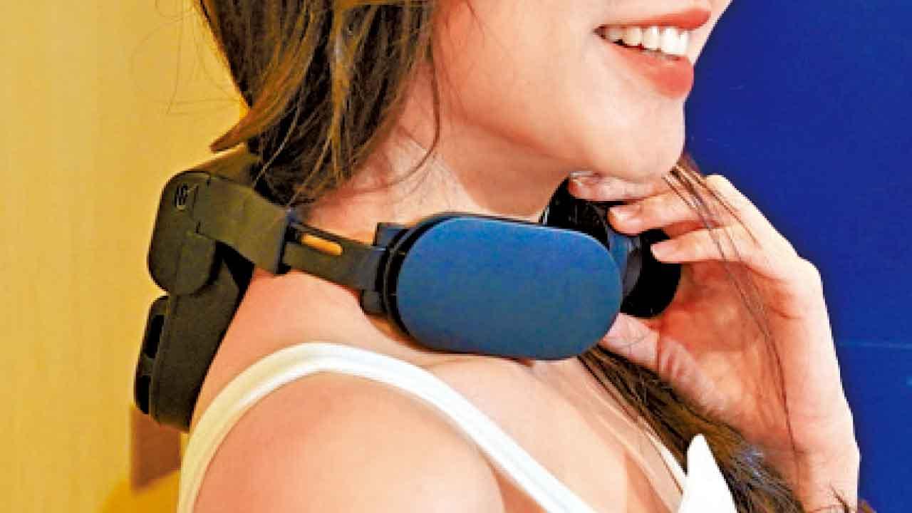 熱焫焫消暑神器 雙重涼感掛頸冷氣