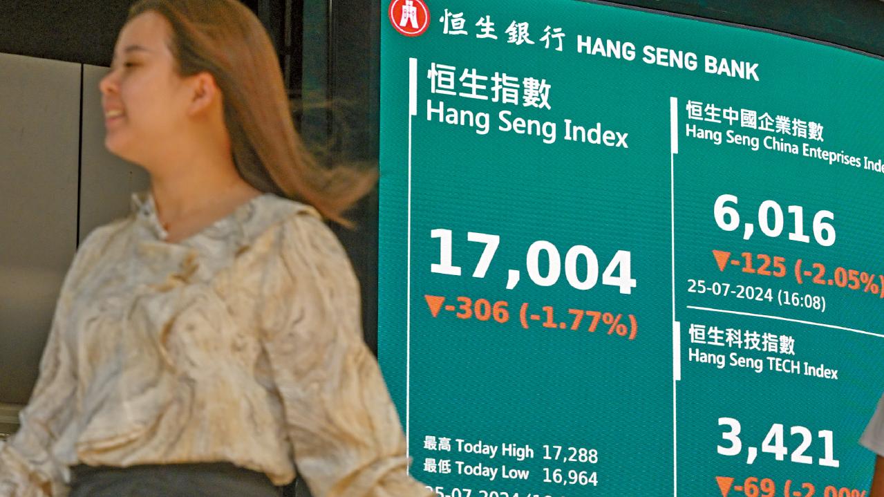 股匯共振｜亞洲齊冧 恒指曾失萬七 圓匯拆倉 日股8年最重挫