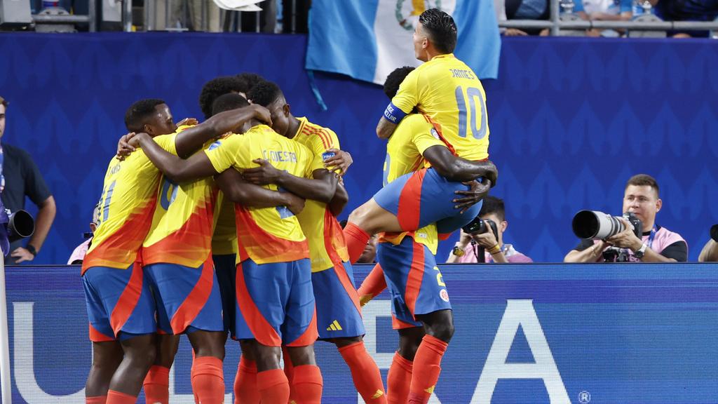 哥倫比亞小勝烏拉圭，打入美洲國家盃決賽。(美聯社)