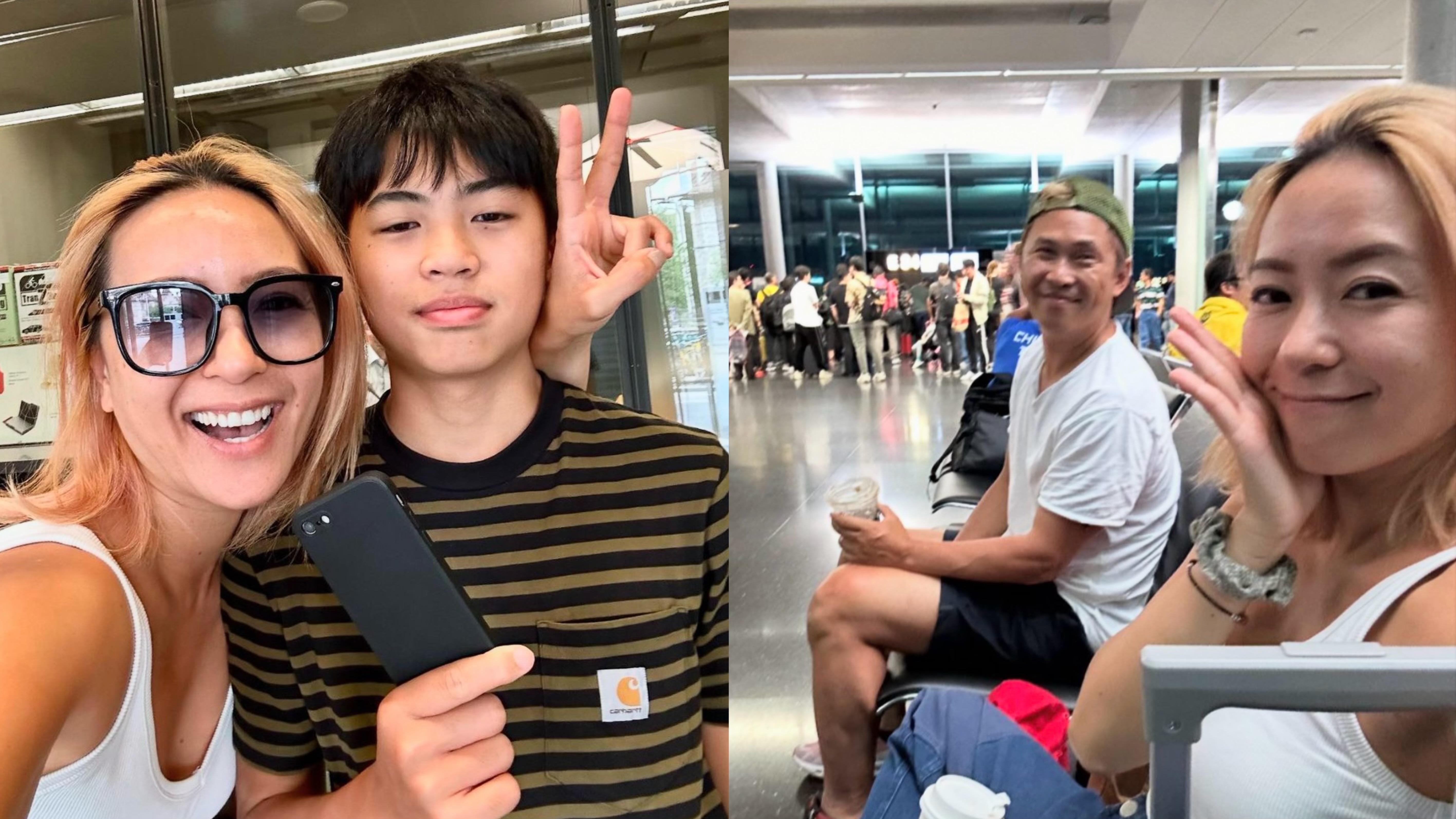 梁芷珮一家四口遊瑞士回程遇上超載 航空公司提出5位數字賠償：發達啦！ 