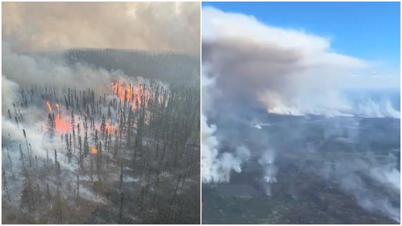 加拿大東北部森林大火每分鐘蔓延50米　9千居民疏散