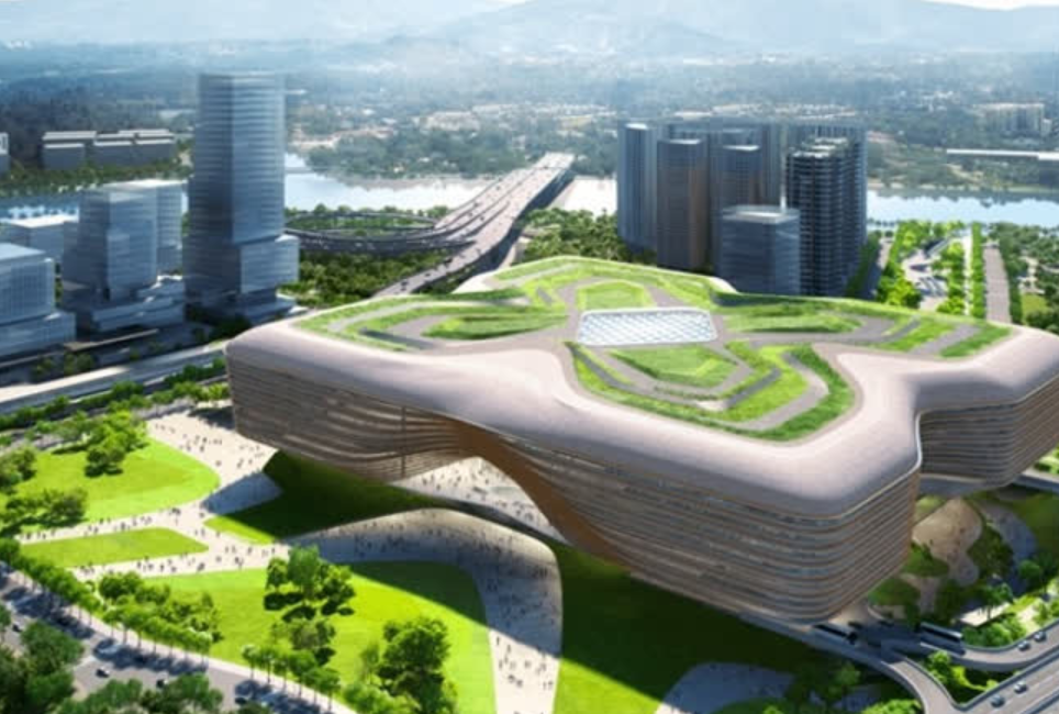  深圳市口岸辦表示，皇崗口岸改造後將於2026年投入使用。(模擬圖片)