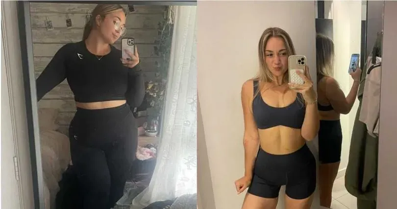 英國女憑獨門「快走」秘訣　一年內減肥48公斤