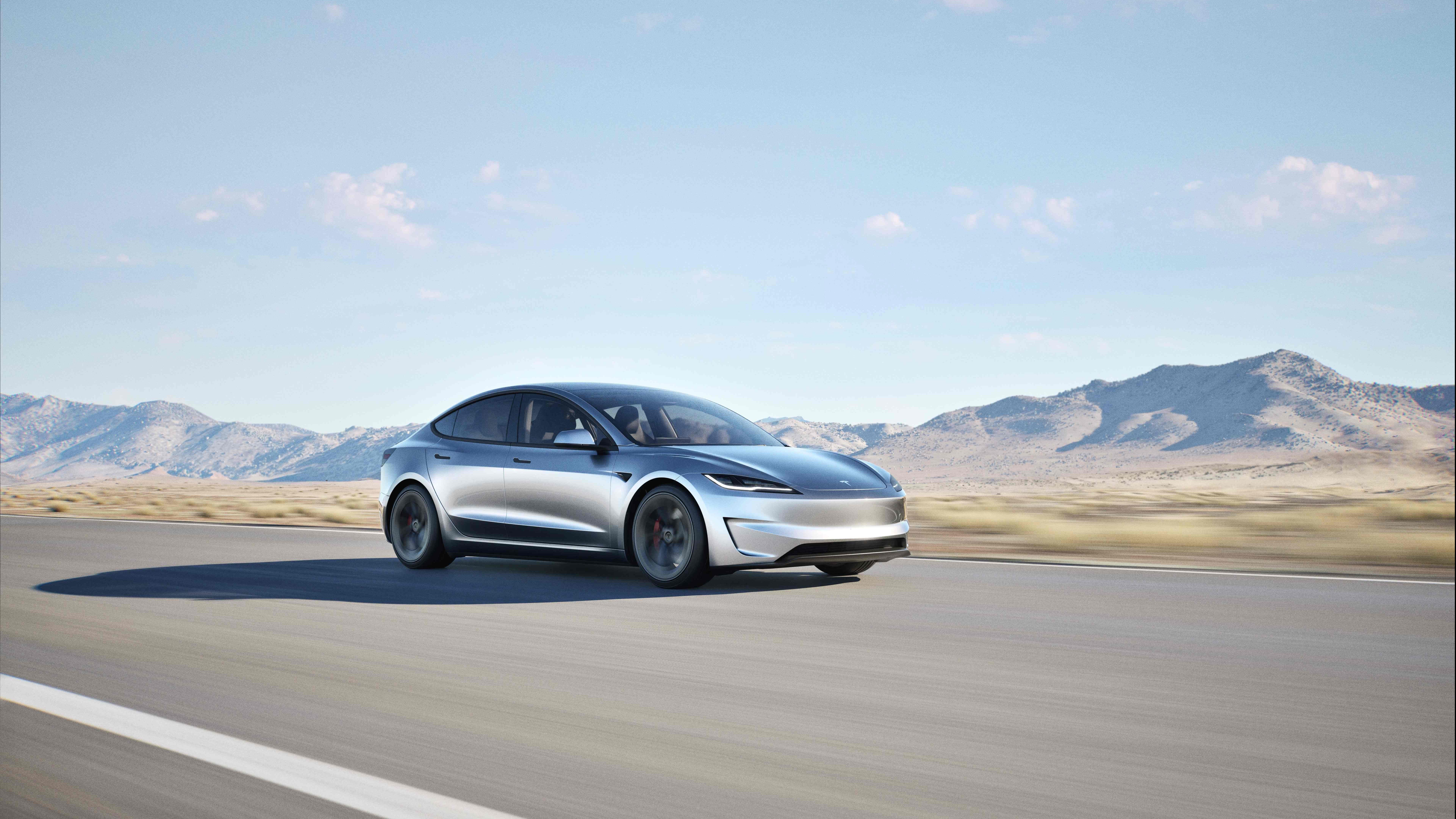 Tesla Model 3全新閃電銀配色　低息購車優惠日供低至$136