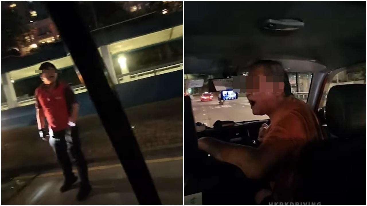 網上熱話｜的士司機大戰巴士車長