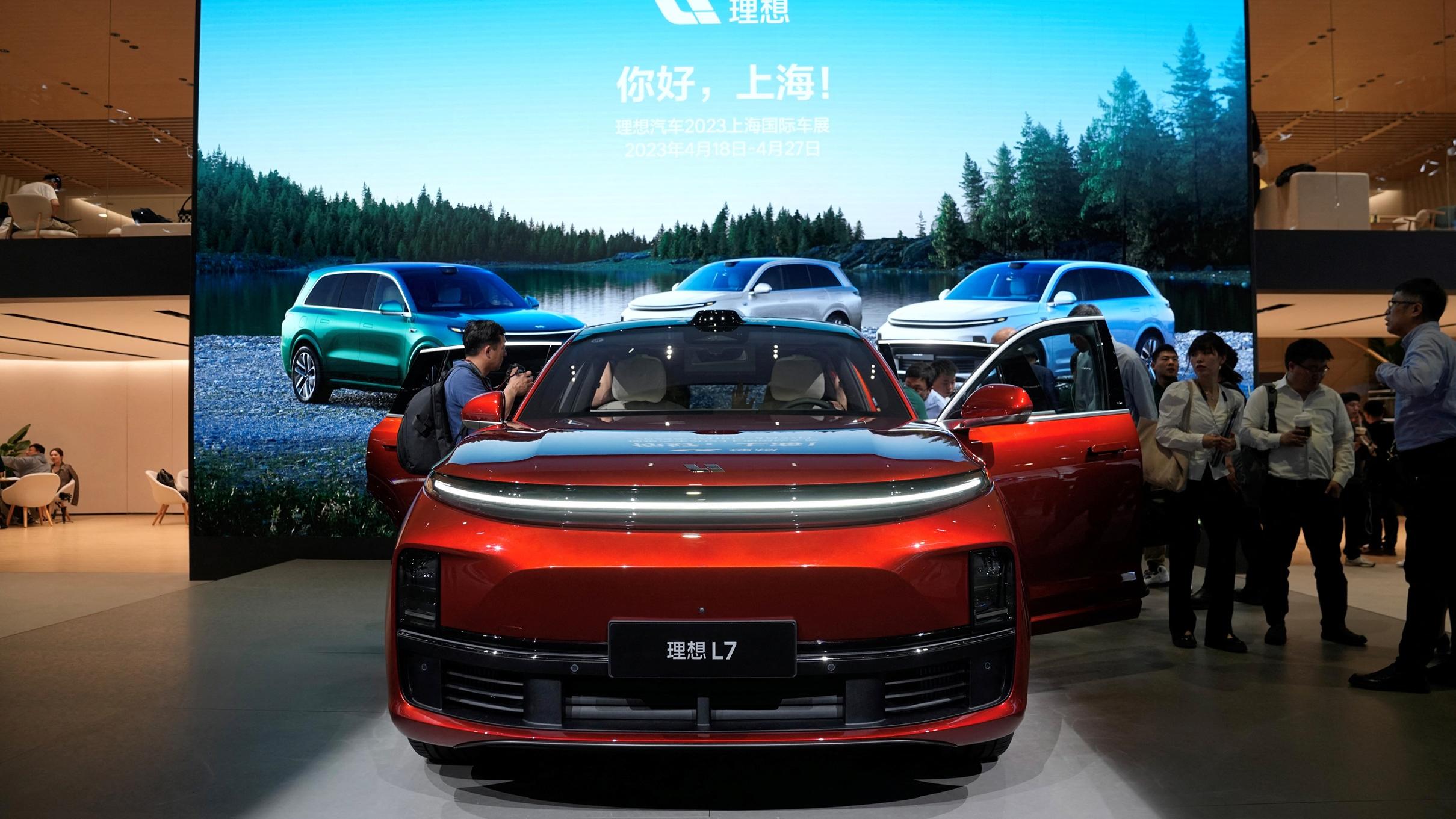 理想汽車的股價暫時未有過份偏高情況。(公司網站)