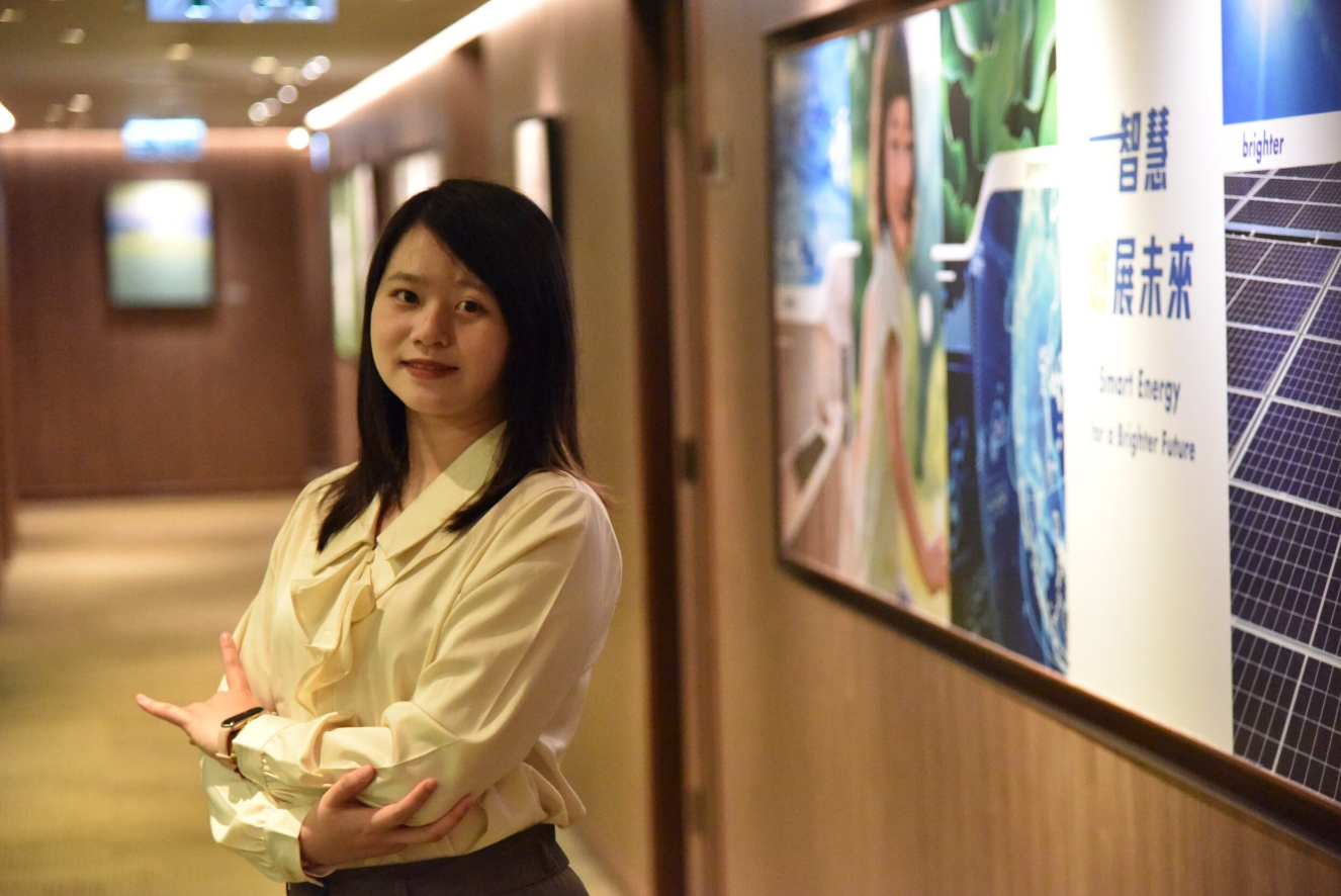 沈嘉霖（Scarlett）參加煤氣公司「企業內地與海外暑期實習計劃」，冀透過於內地燃氣業務實習汲取經驗。