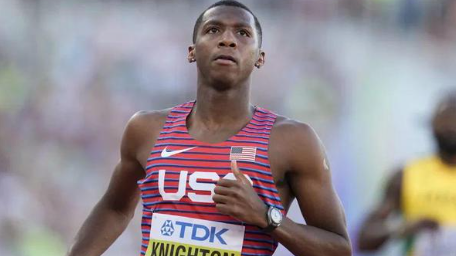 美國奧運田徑新星跑手Erriyon Knighton類固醇陽性仍獲准參賽(網上圖片)